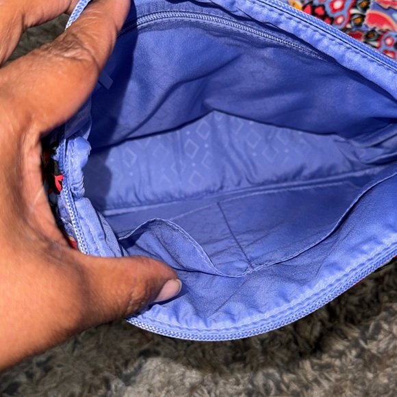 NWT Vera Bradley saddle crossbody bag Mural garden - Picture 6 of 12